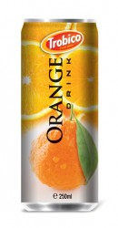 Trobico Orange drink alu can 250ml